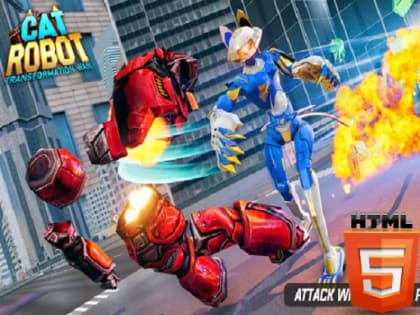 猫ロボット変形戦争